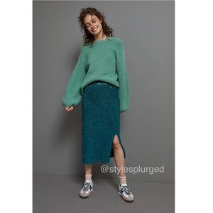 NWT🎉HP🎉⭐️Top Rated⭐️ANTHRO Alicia Sequined Skirt sz SP